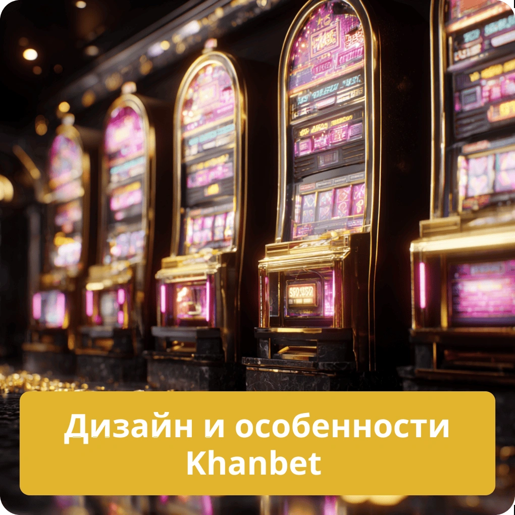 Дизайн и особенности Khanbet – интерфейс и стиль Дизайн и особенности Khanbet