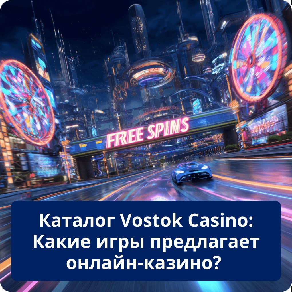 Каталог Vostok Casino: Какие игры предлагает онлайн-казино? – Полный обзор Каталог Vostok Casino: Какие игры предлагает онлайн-казино?